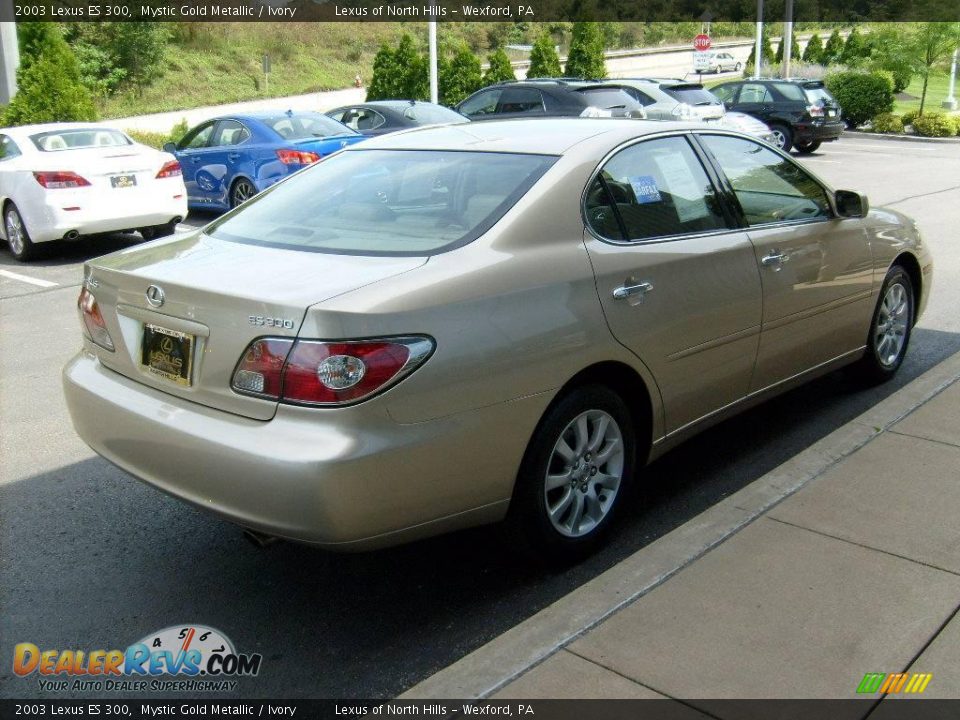 2003 Lexus ES 300 Mystic Gold Metallic / Ivory Photo #5