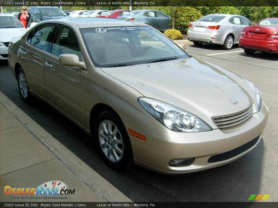 2003 Lexus ES 300 Mystic Gold Metallic / Ivory Photo #6