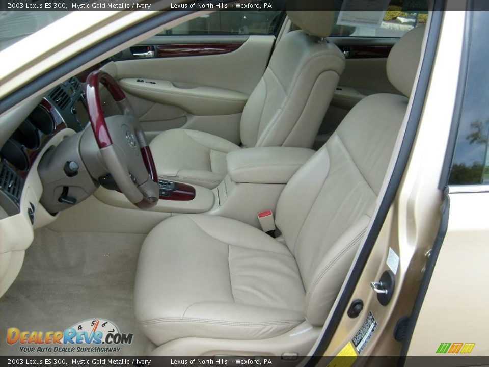 2003 Lexus ES 300 Mystic Gold Metallic / Ivory Photo #9
