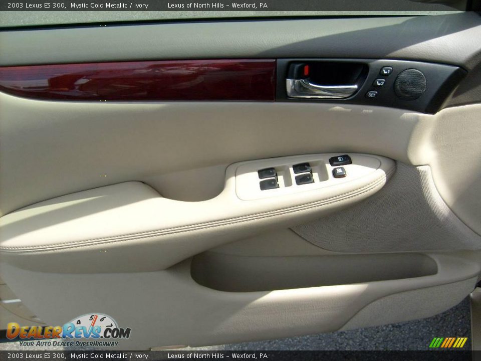 2003 Lexus ES 300 Mystic Gold Metallic / Ivory Photo #11
