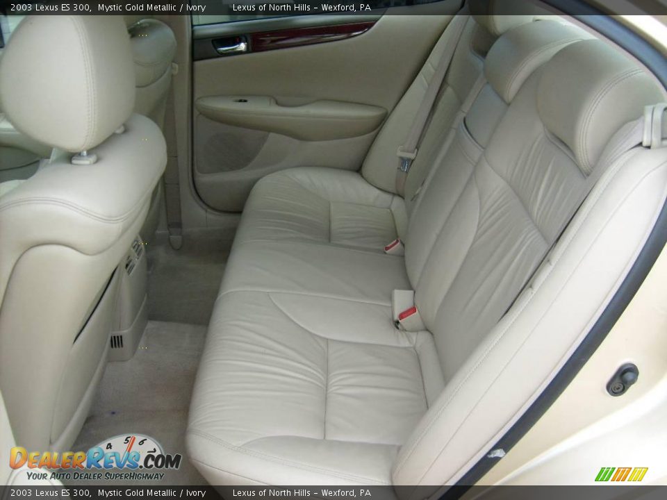 2003 Lexus ES 300 Mystic Gold Metallic / Ivory Photo #13