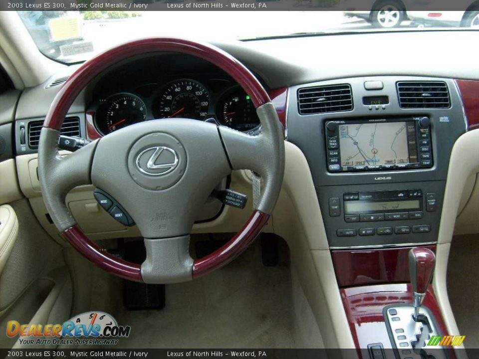 2003 Lexus ES 300 Mystic Gold Metallic / Ivory Photo #14