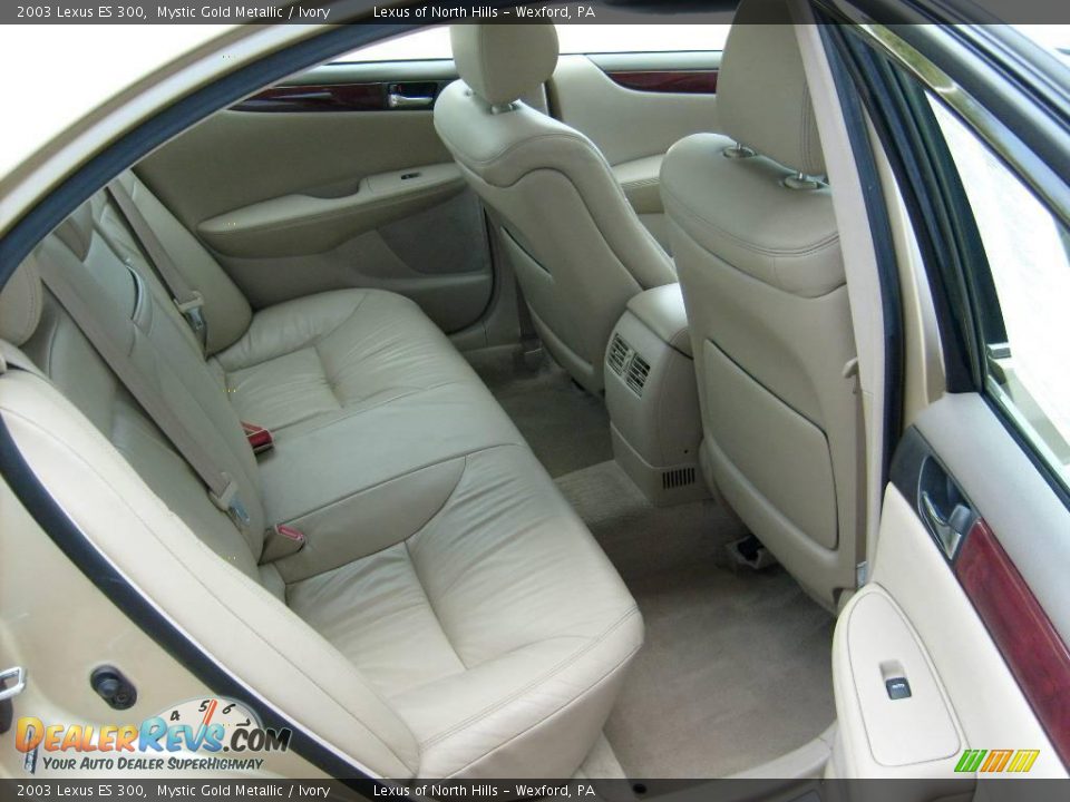2003 Lexus ES 300 Mystic Gold Metallic / Ivory Photo #16