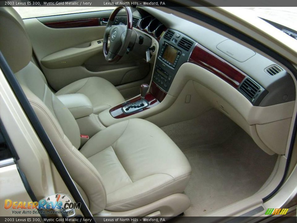 2003 Lexus ES 300 Mystic Gold Metallic / Ivory Photo #17