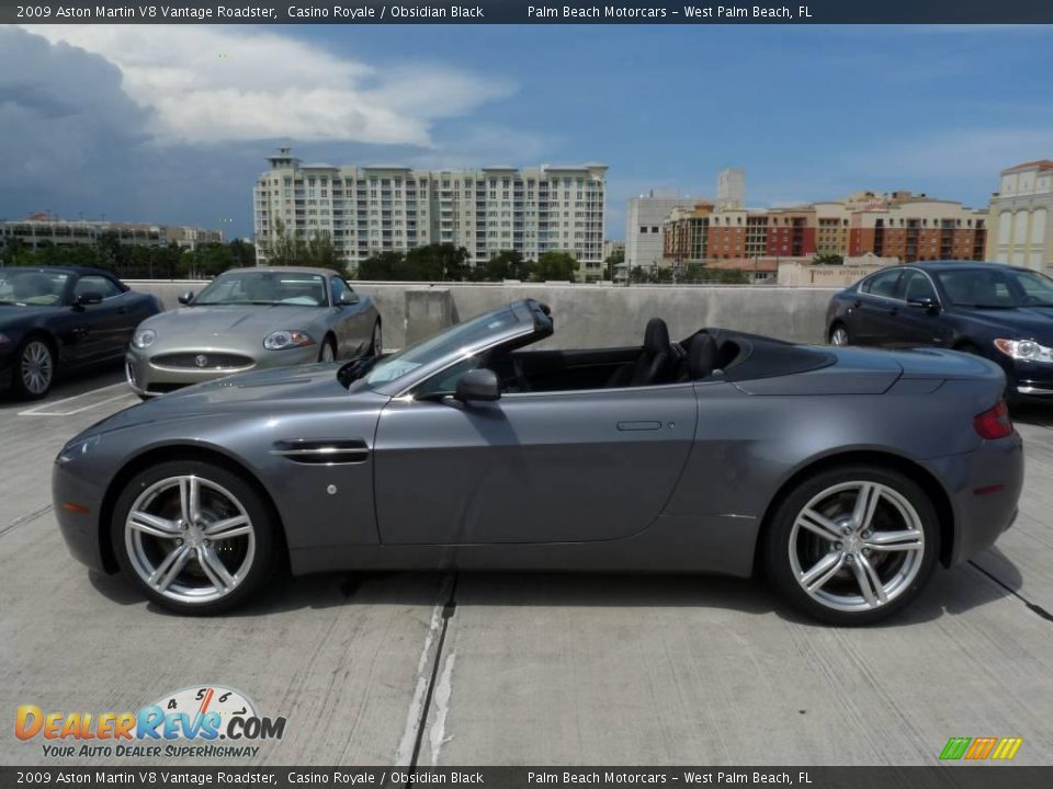 2009 Aston Martin V8 Vantage Roadster Casino Royale / Obsidian Black Photo #3