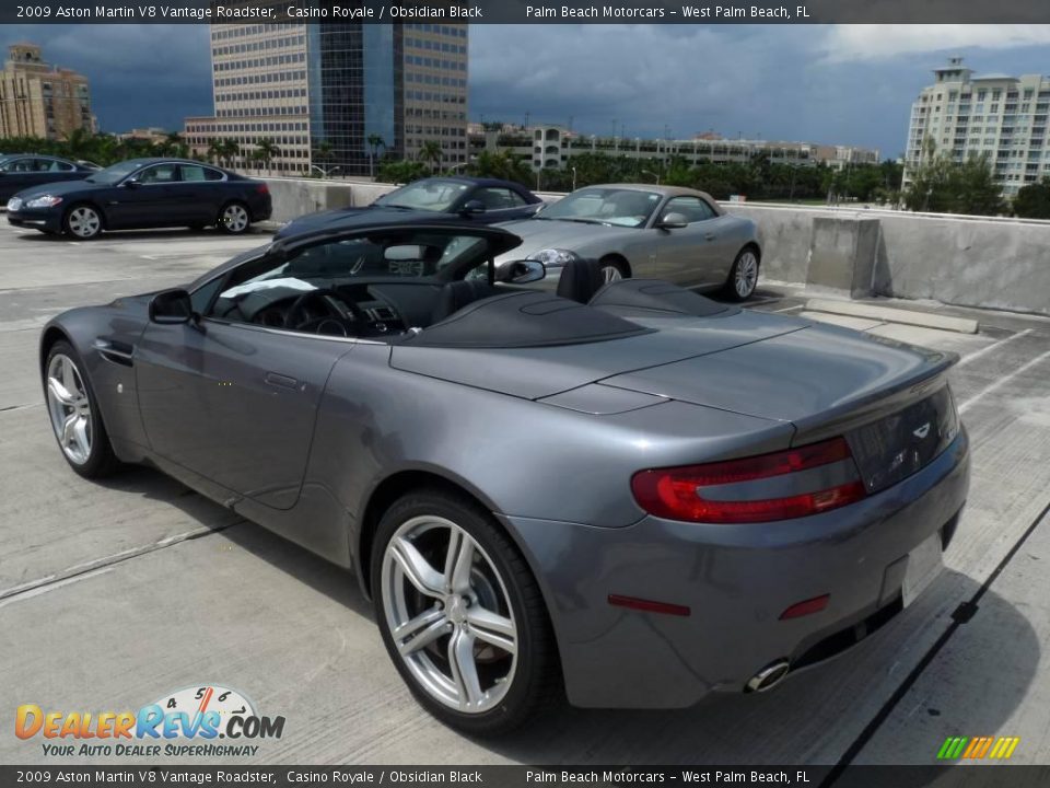 2009 Aston Martin V8 Vantage Roadster Casino Royale / Obsidian Black Photo #4