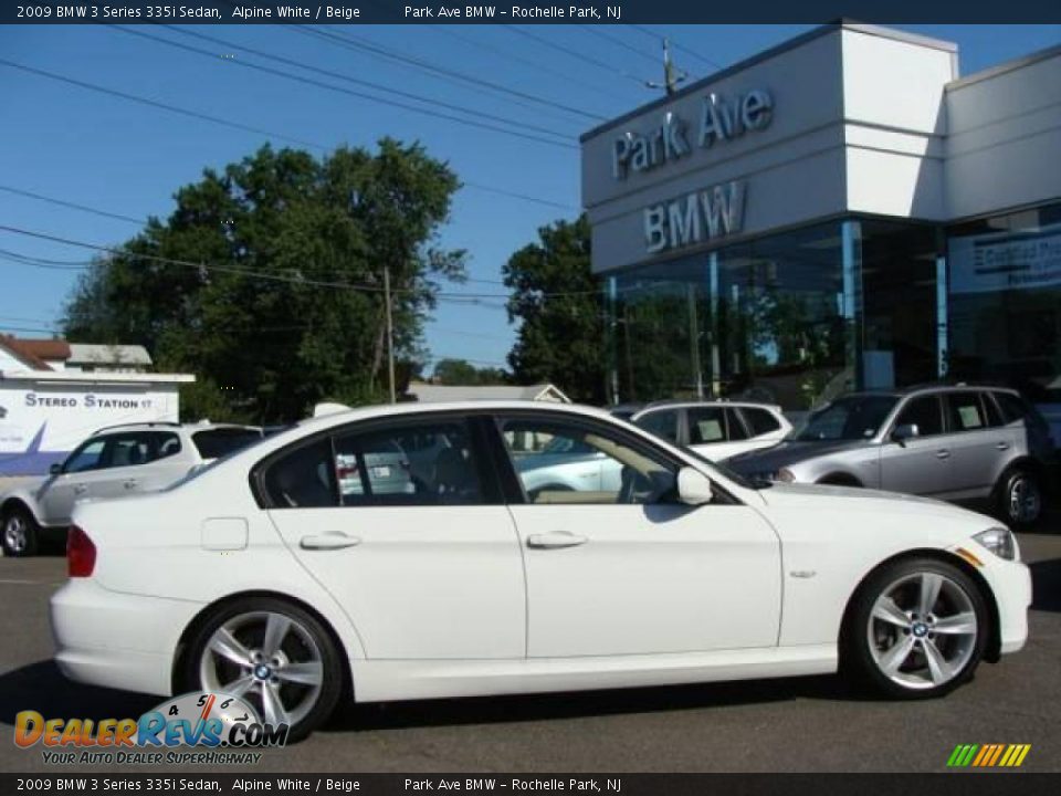 2009 BMW 3 Series 335i Sedan Alpine White / Beige Photo #1