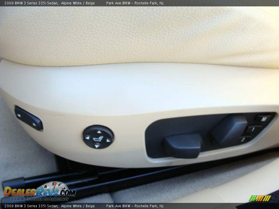 2009 BMW 3 Series 335i Sedan Alpine White / Beige Photo #11