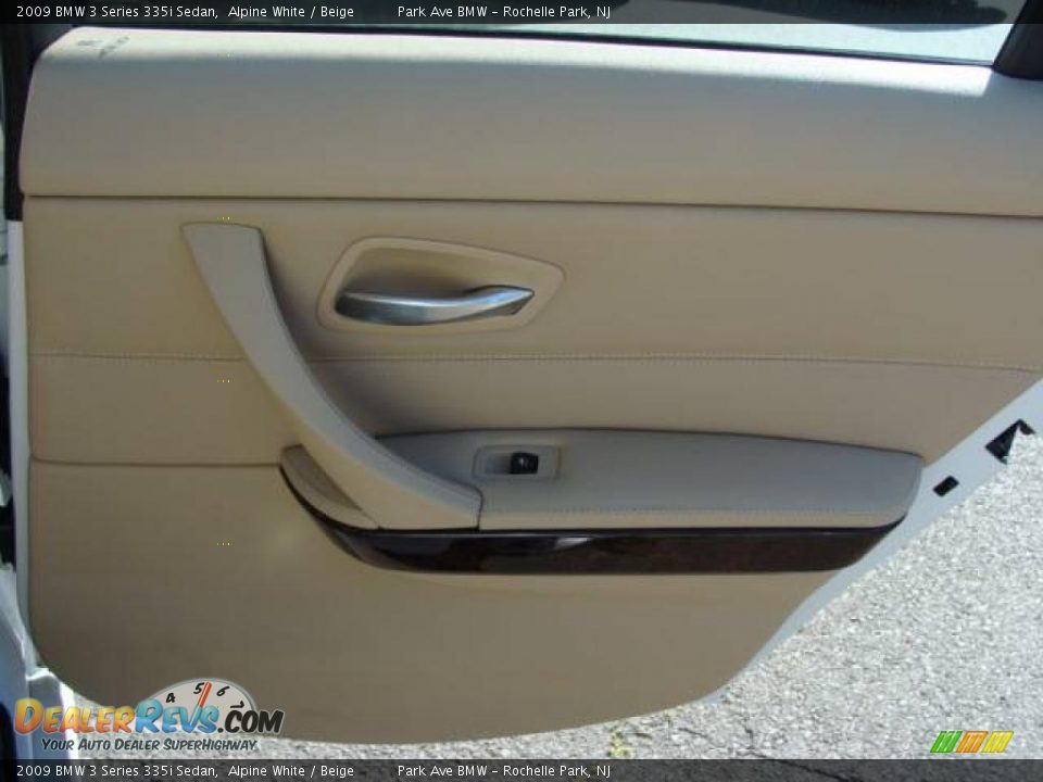 2009 BMW 3 Series 335i Sedan Alpine White / Beige Photo #19