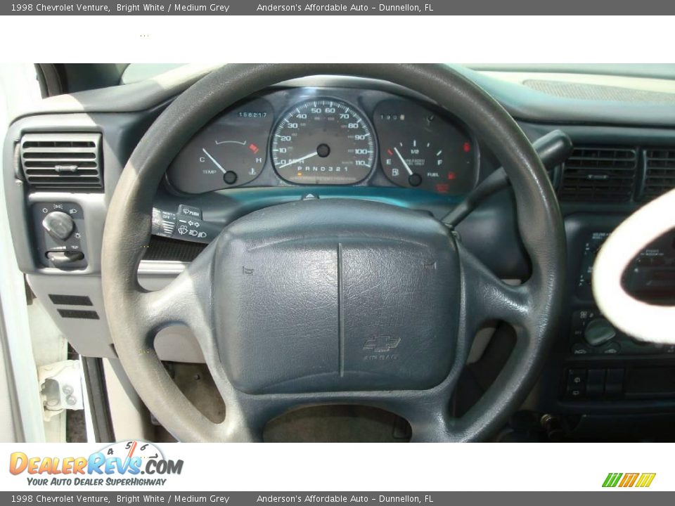 1998 Chevrolet Venture Bright White / Medium Grey Photo #12