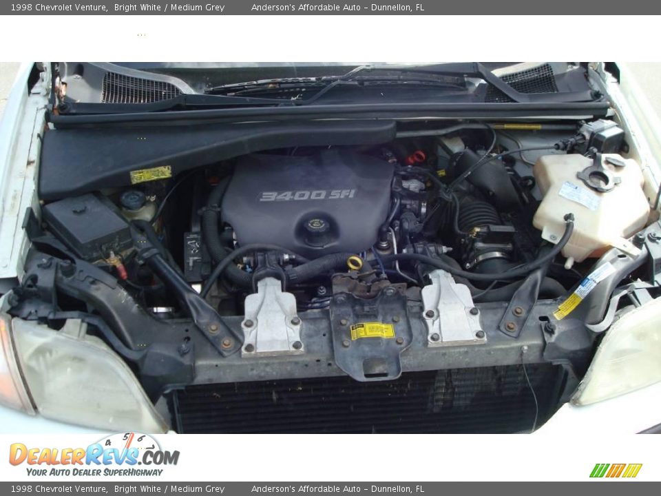 1998 Chevrolet Venture Bright White / Medium Grey Photo #19