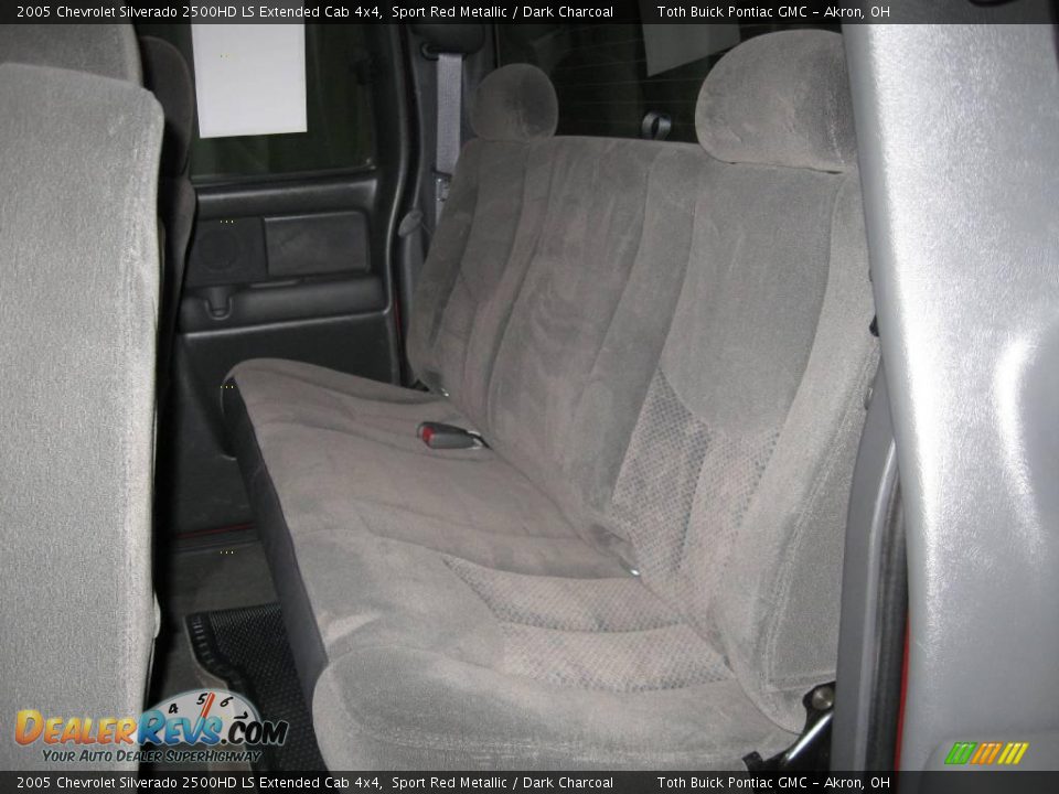 2005 Chevrolet Silverado 2500HD LS Extended Cab 4x4 Sport Red Metallic / Dark Charcoal Photo #8