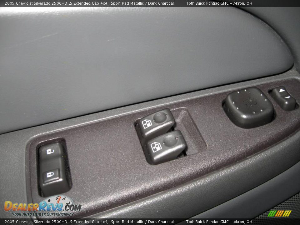 2005 Chevrolet Silverado 2500HD LS Extended Cab 4x4 Sport Red Metallic / Dark Charcoal Photo #10
