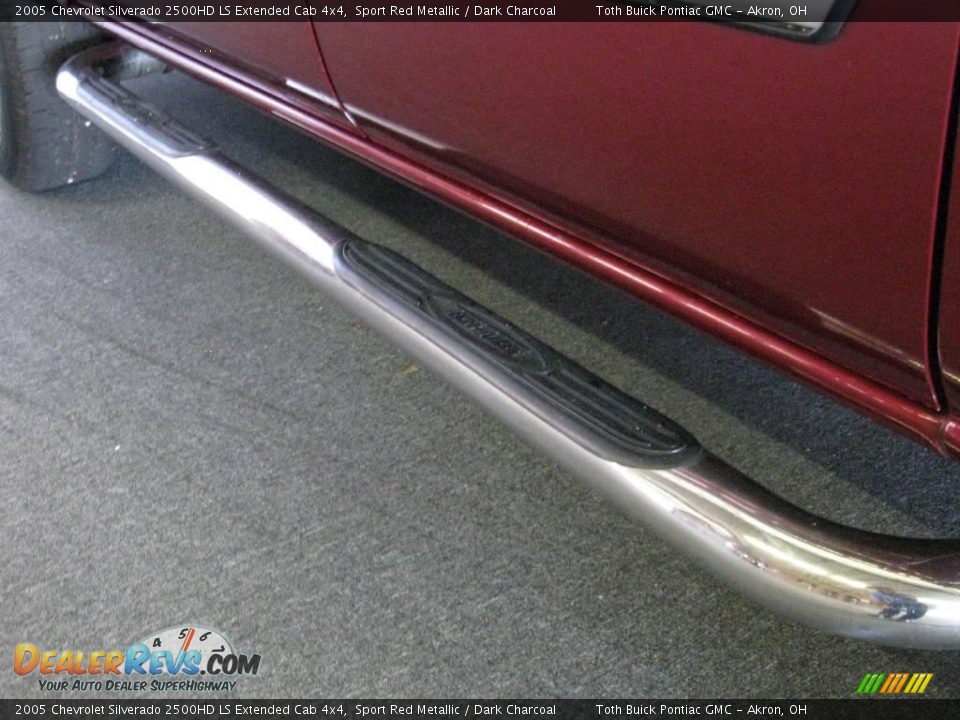 2005 Chevrolet Silverado 2500HD LS Extended Cab 4x4 Sport Red Metallic / Dark Charcoal Photo #16