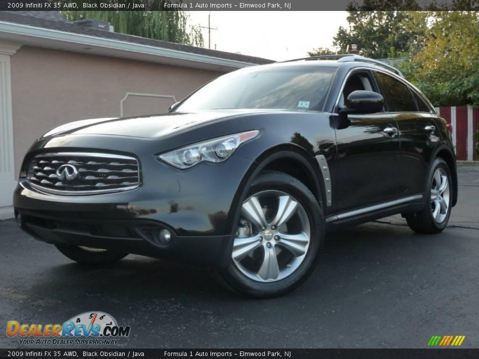 Black Obsidian 2009 Infiniti FX 35 AWD Photo #1