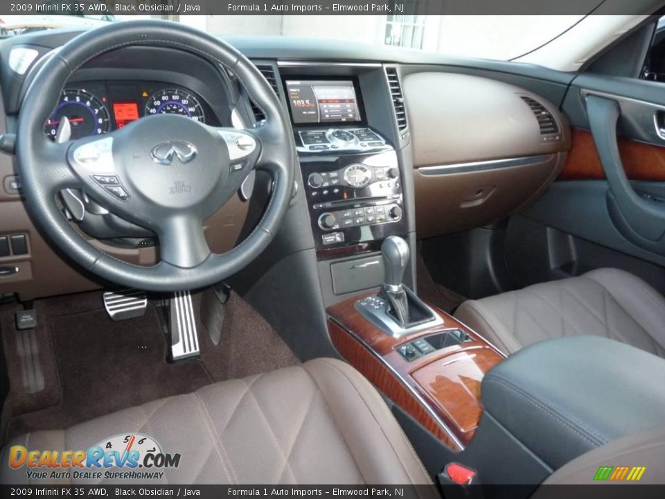 Dashboard of 2009 Infiniti FX 35 AWD Photo #5