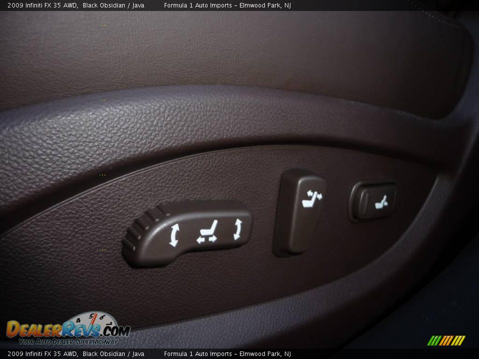 2009 Infiniti FX 35 AWD Black Obsidian / Java Photo #18