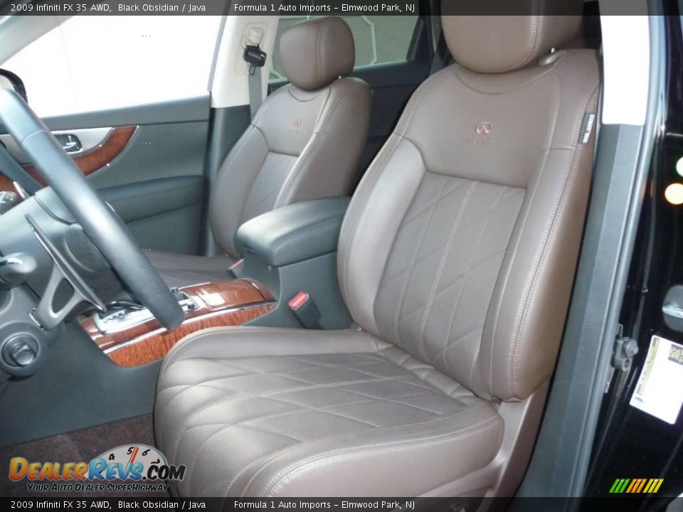 Java Interior - 2009 Infiniti FX 35 AWD Photo #20