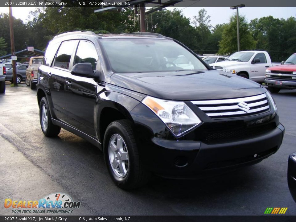 2007 Suzuki XL7 Jet Black / Grey Photo #2