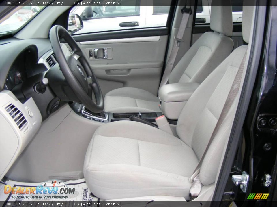 2007 Suzuki XL7 Jet Black / Grey Photo #5