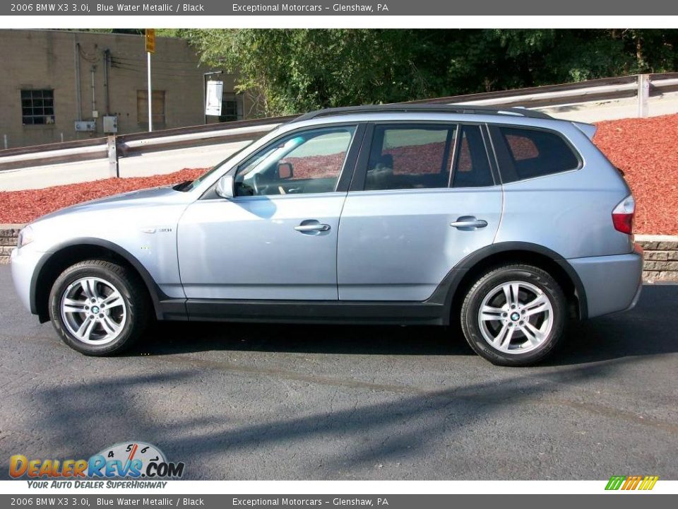 2006 BMW X3 3.0i Blue Water Metallic / Black Photo #2