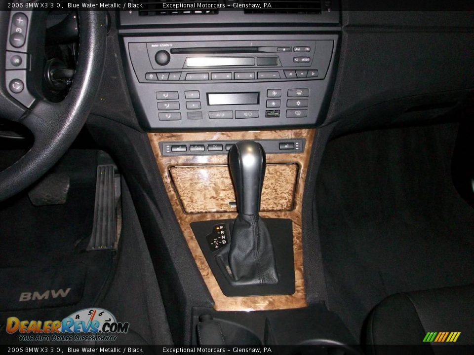 2006 BMW X3 3.0i Blue Water Metallic / Black Photo #15