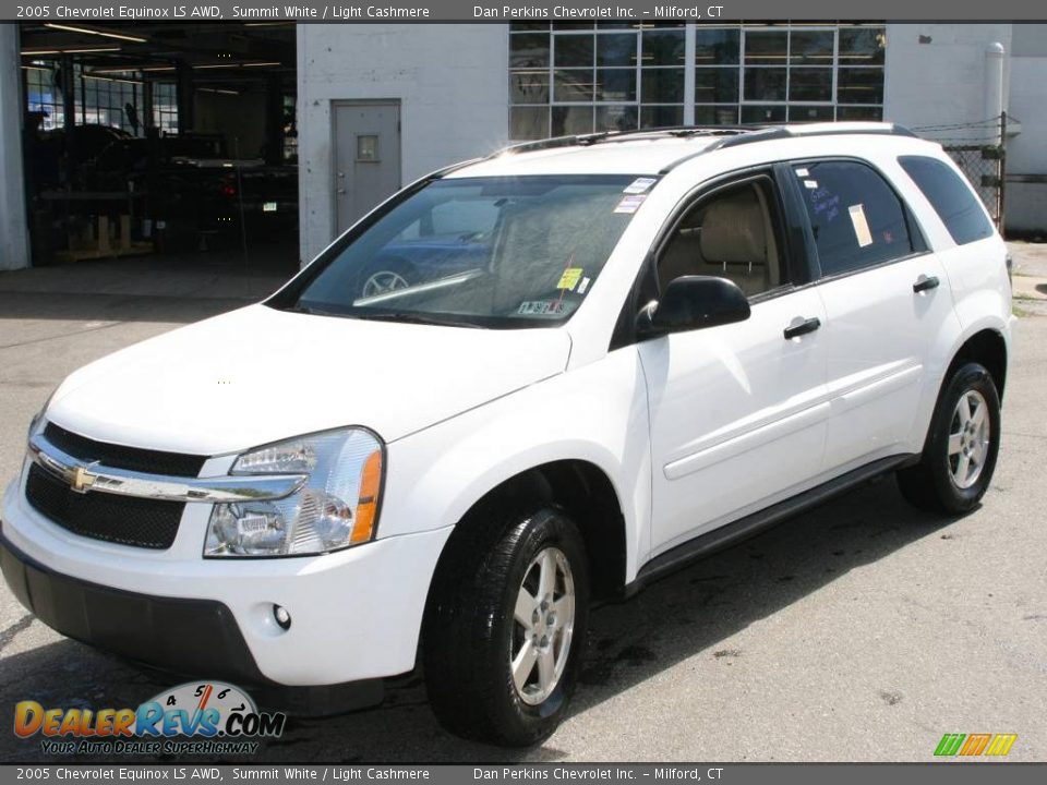 2005 Chevrolet Equinox LS AWD Summit White / Light Cashmere Photo #1