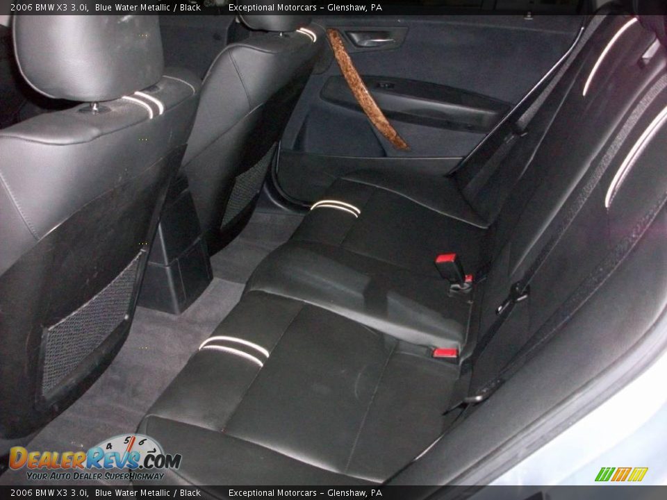 2006 BMW X3 3.0i Blue Water Metallic / Black Photo #21