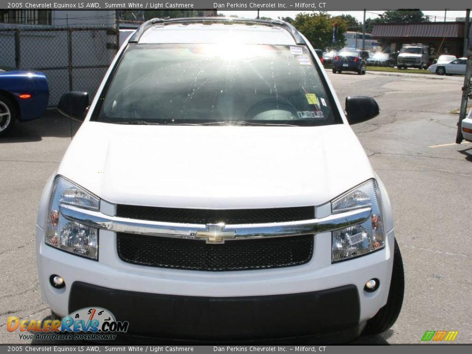 2005 Chevrolet Equinox LS AWD Summit White / Light Cashmere Photo #2