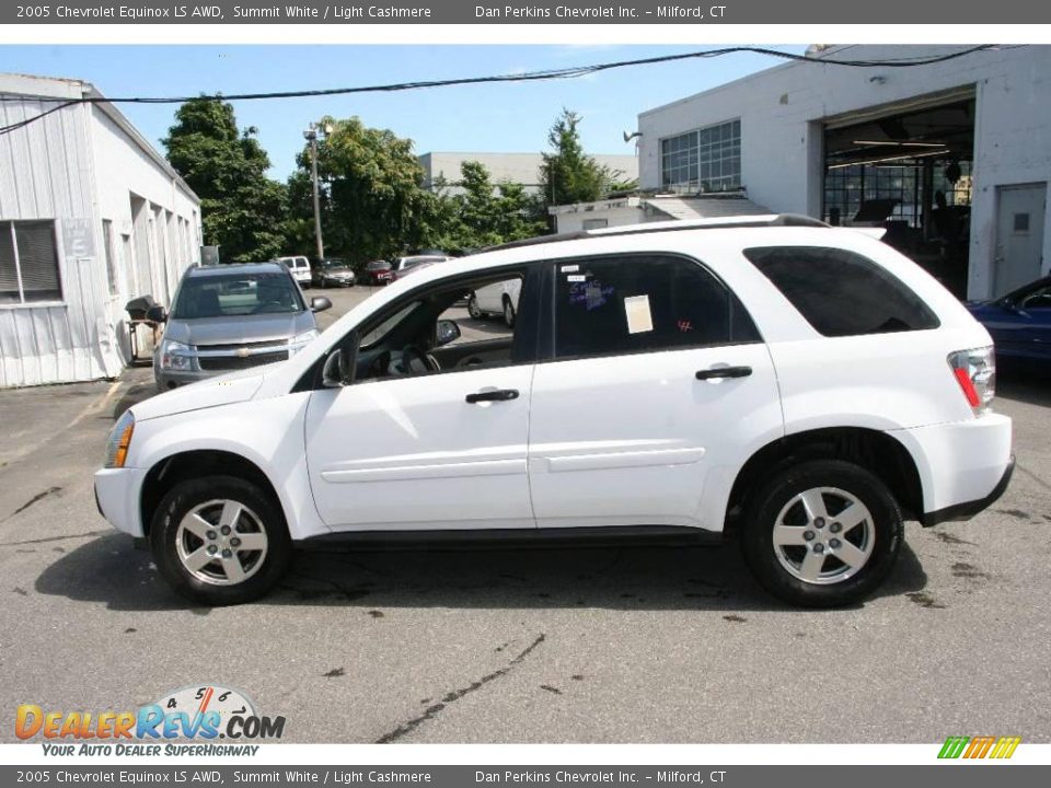 2005 Chevrolet Equinox LS AWD Summit White / Light Cashmere Photo #4