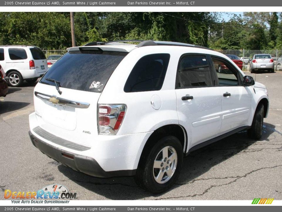 2005 Chevrolet Equinox LS AWD Summit White / Light Cashmere Photo #5