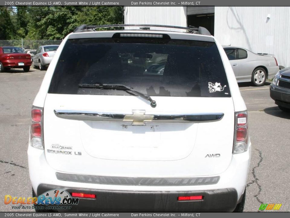 2005 Chevrolet Equinox LS AWD Summit White / Light Cashmere Photo #6