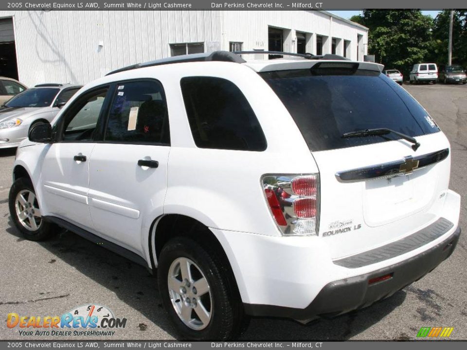 2005 Chevrolet Equinox LS AWD Summit White / Light Cashmere Photo #8