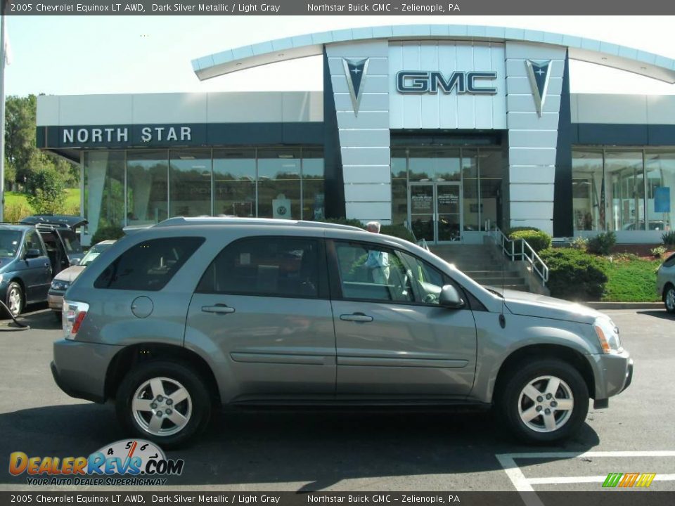 2005 Chevrolet Equinox LT AWD Dark Silver Metallic / Light Gray Photo #1