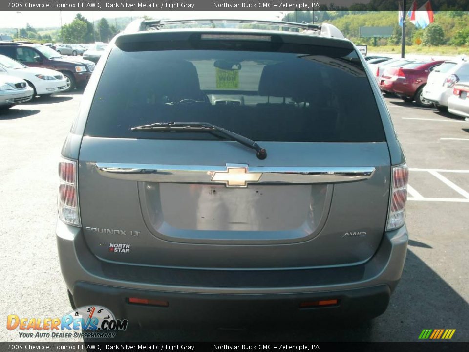 2005 Chevrolet Equinox LT AWD Dark Silver Metallic / Light Gray Photo #3