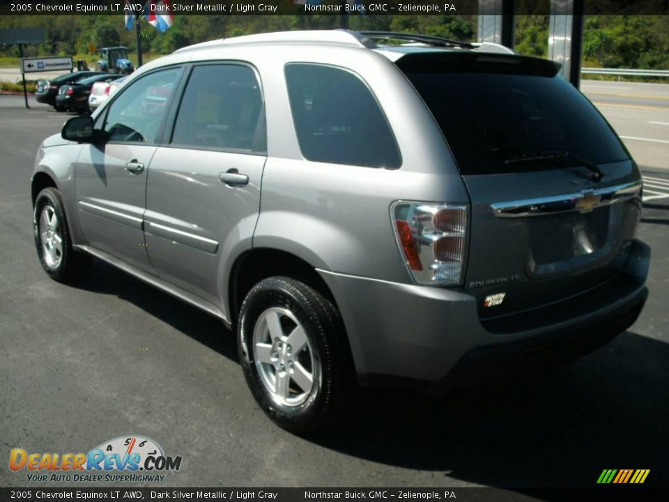 2005 Chevrolet Equinox LT AWD Dark Silver Metallic / Light Gray Photo #4