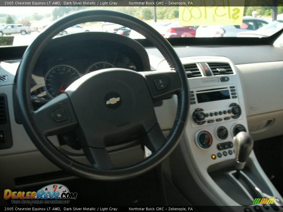 2005 Chevrolet Equinox LT AWD Dark Silver Metallic / Light Gray Photo #11