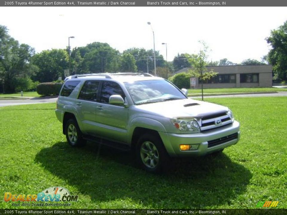 2005 Toyota 4Runner Sport Edition 4x4 Titanium Metallic / Dark Charcoal Photo #3