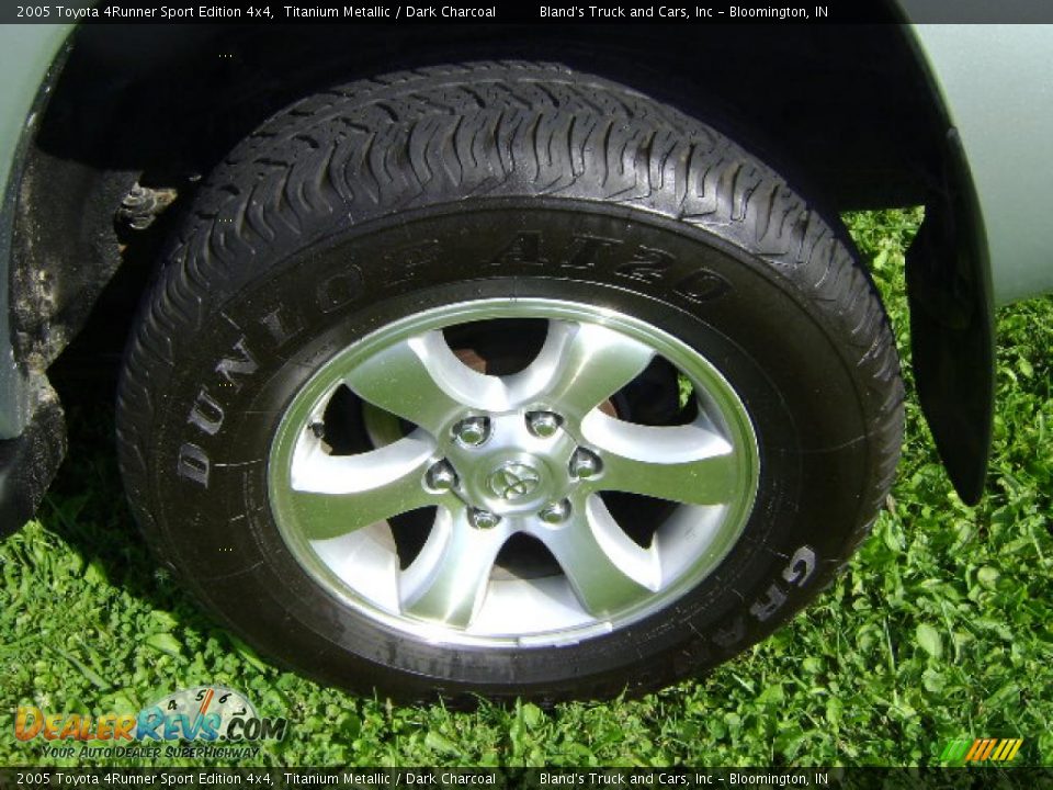 2005 Toyota 4Runner Sport Edition 4x4 Titanium Metallic / Dark Charcoal Photo #8