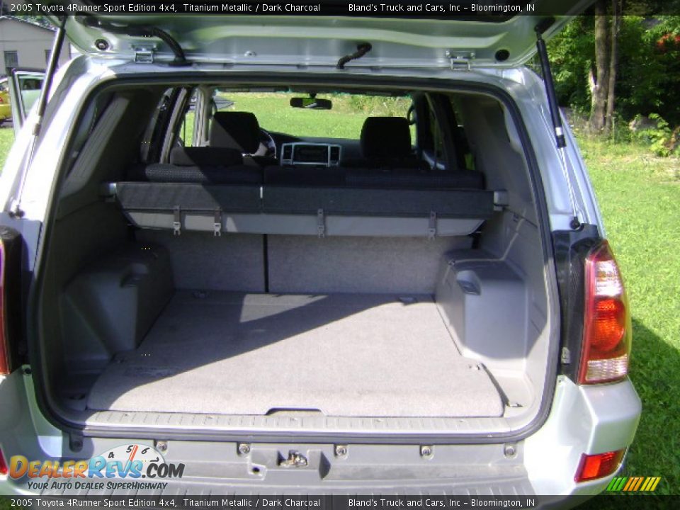 2005 Toyota 4Runner Sport Edition 4x4 Titanium Metallic / Dark Charcoal Photo #11