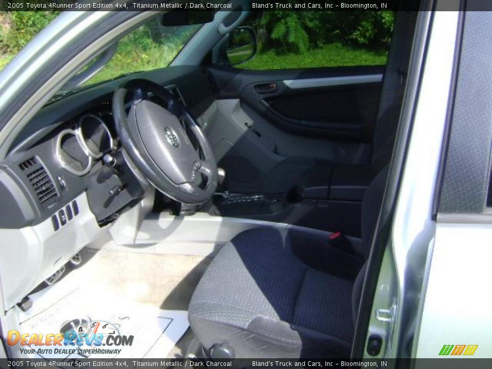 2005 Toyota 4Runner Sport Edition 4x4 Titanium Metallic / Dark Charcoal Photo #13