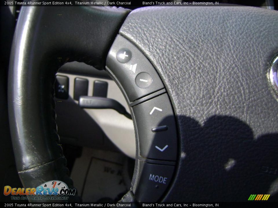 2005 Toyota 4Runner Sport Edition 4x4 Titanium Metallic / Dark Charcoal Photo #16