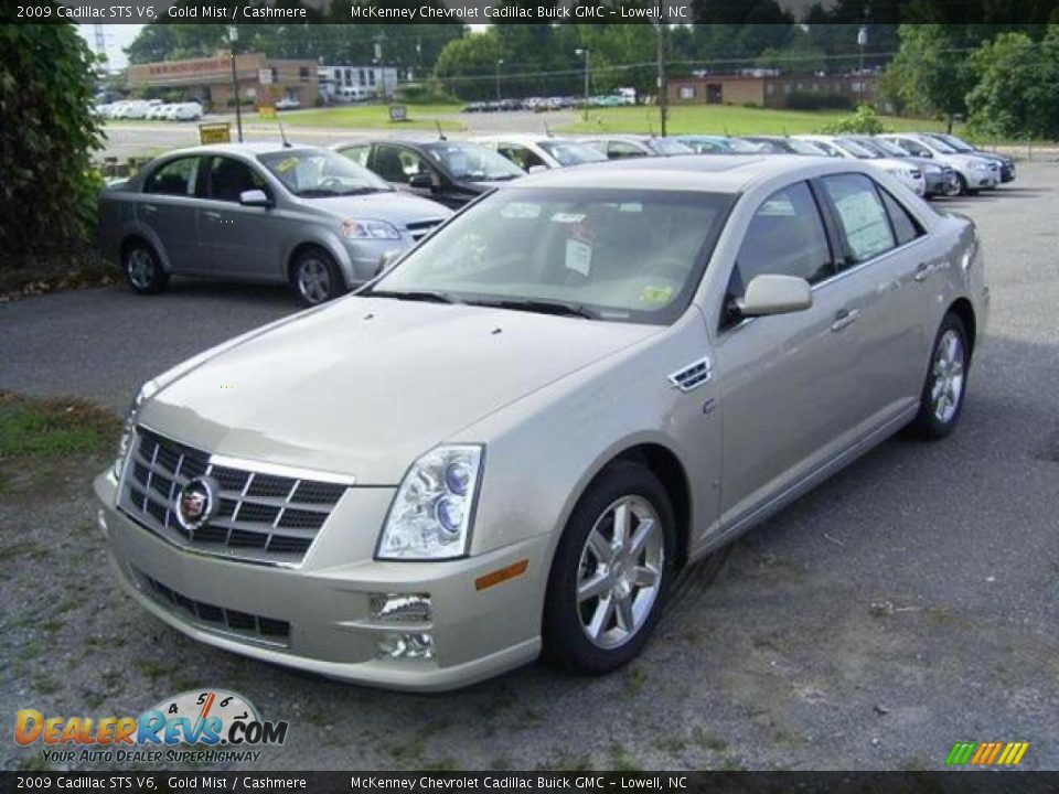 2009 Cadillac STS V6 Gold Mist / Cashmere Photo #1