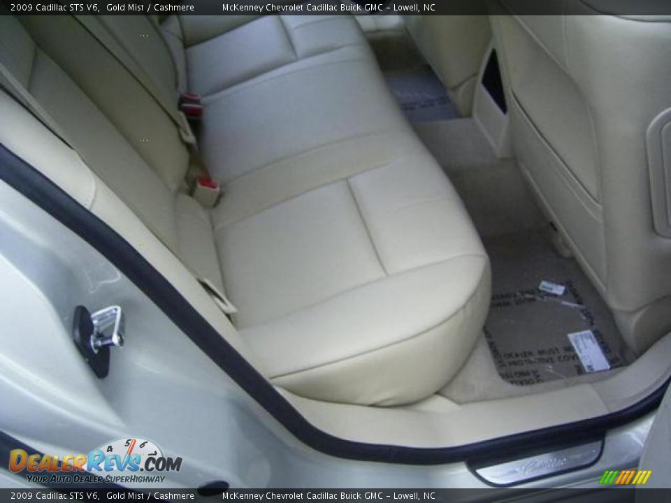 2009 Cadillac STS V6 Gold Mist / Cashmere Photo #10