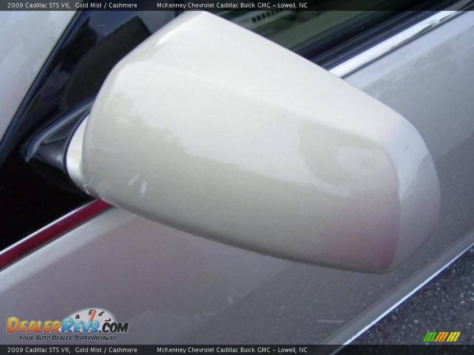 2009 Cadillac STS V6 Gold Mist / Cashmere Photo #18