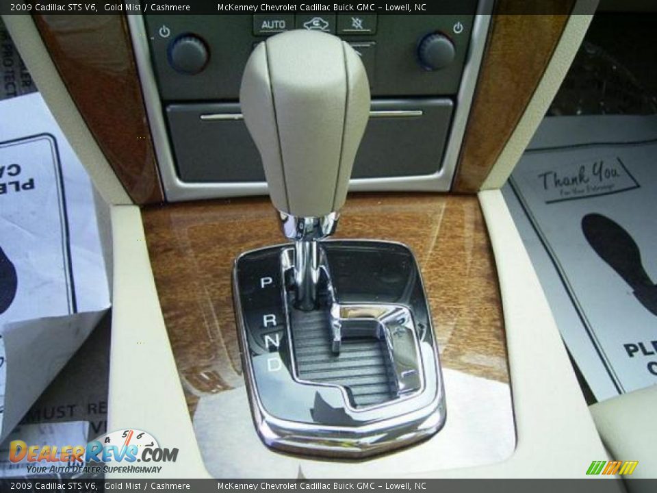 2009 Cadillac STS V6 Gold Mist / Cashmere Photo #20