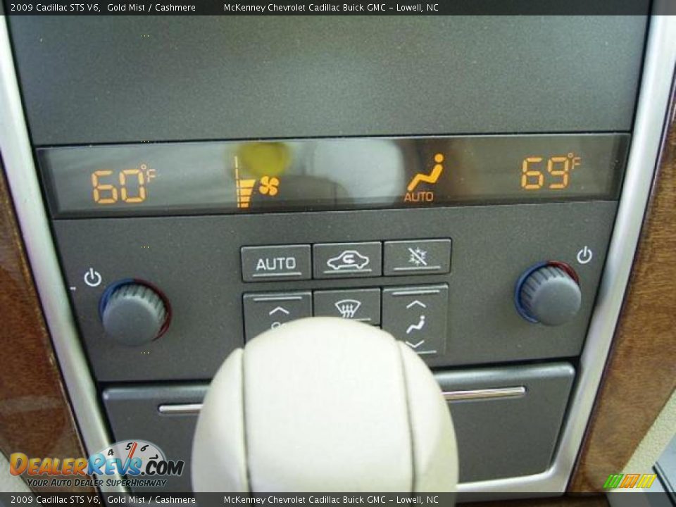 2009 Cadillac STS V6 Gold Mist / Cashmere Photo #21