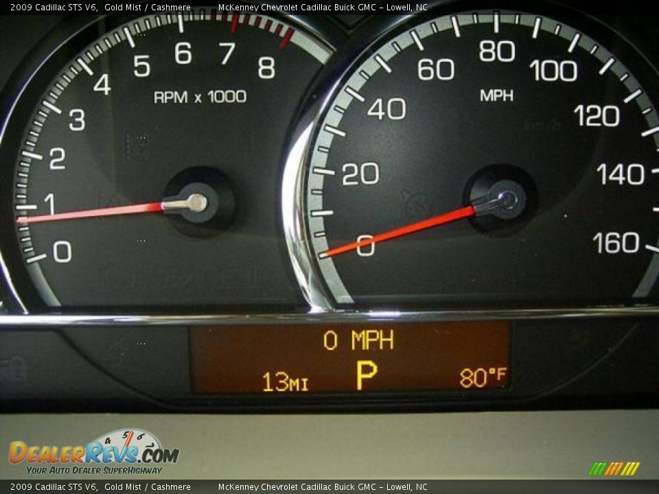 2009 Cadillac STS V6 Gold Mist / Cashmere Photo #24
