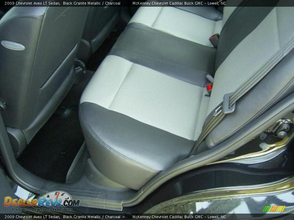 2009 Chevrolet Aveo LT Sedan Black Granite Metallic / Charcoal Photo #16