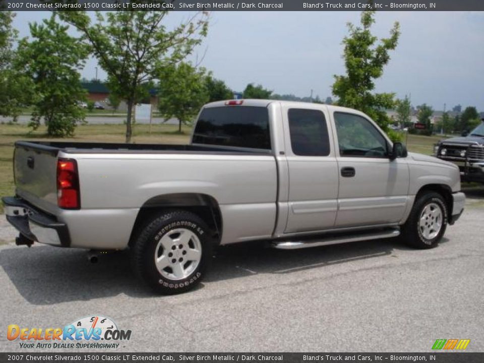 2007 Chevrolet Silverado 1500 Classic LT Extended Cab Silver Birch Metallic / Dark Charcoal Photo #3